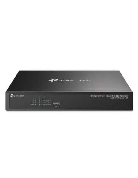 Comprar TP-LINK VIGI NVR1008H-8P NVR VIGI 8ch 80Mbps H265+ 4K HDMI PoE+53W 1HDD