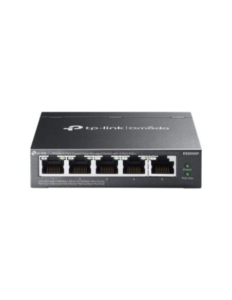 Acheter le switch TP-LINK ES205GP Omada 5 ports 4 ports PoE+ administrable