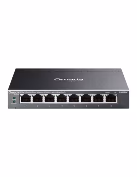 Acquista switch TP-LINK ES208GP Omada 8 porte con 8 porte PoE+