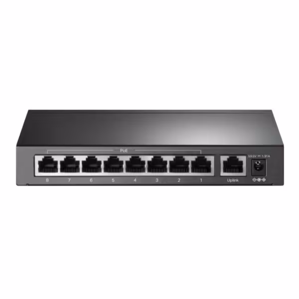 Comprar TP-LINK TL-SF1009P Switch 9 puertos a 10/100 Mbps con PoE+ de 8 puertos