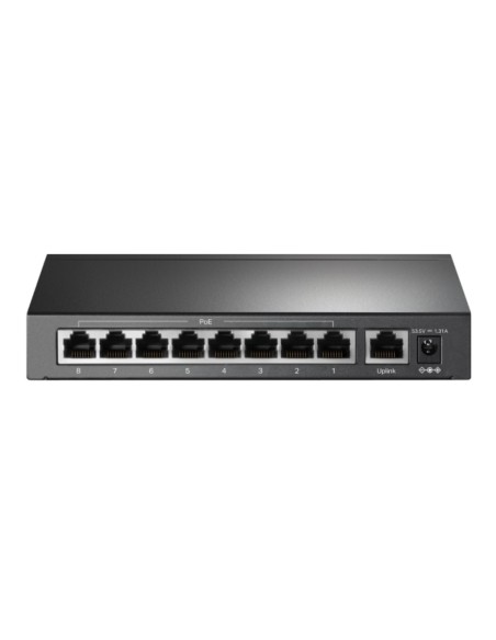 Acheter le switch TP-LINK TL-SF1009P à 9 ports 10/100 Mbps avec PoE+ sur 8 ports
