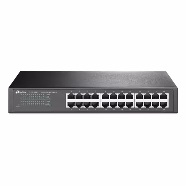 Comprar TP-LINK TL-SG1024D Switch 24 puertos Gigabit No_Gestionable plug and play