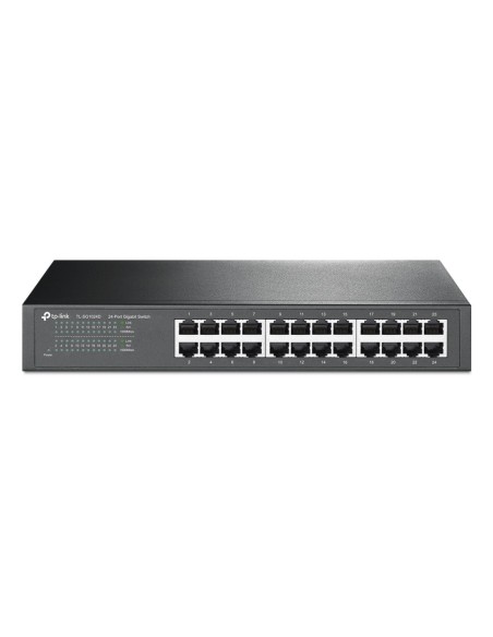 Acheter le switch TP-LINK TL-SG1024D 24 ports Gigabit non géré, plug-and-play.