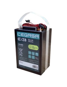 Acquistare OEM BAT-7.5V400-DC-EZ8-V Batteria Zinco-Aria 7,5V-400 (7,5V/2150Wh) - Modello verticale. Triplo connettore DC: Jack, 