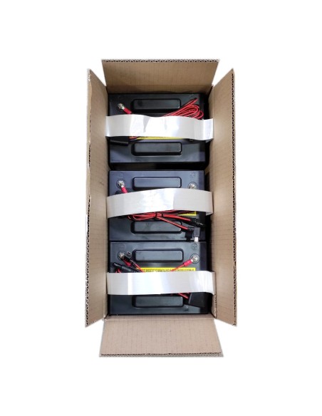 Acquistare OEM BAT-7.5V400-DC-EZ8-V Batteria Zinco-Aria 7,5V-400 (7,5V/2150Wh) - Modello verticale. Triplo connettore DC: Jack, 