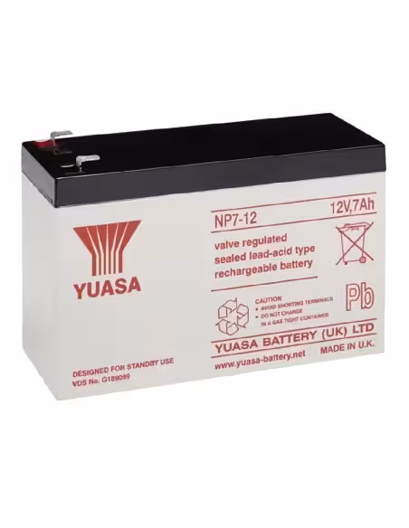 Comprar OEM NP7-12 Batería de 12V. Capacidad 7Ah. Conexión tipo Faston 4.8mm