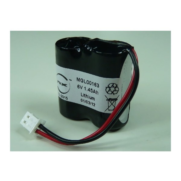 Comprar OEM MGL00163 Dos pilas de Litio 2xCR123 2S1P ST1 6V 1.45Ah