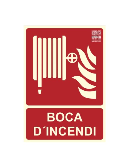 Acheter IMPLASER EX204N-A4-CAT Signal bouche d’incendie en catalan 29,7 × 21 cm