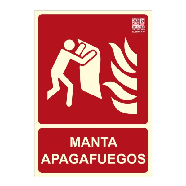 Kaufen IMPLASER EX210N-A4 Feuerlöschdecke-Schild 29,7x21 cm