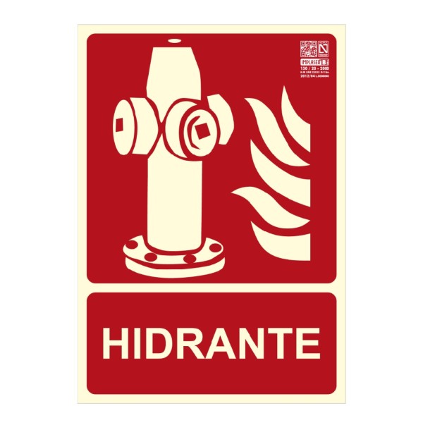 Comprar IMPLASER EX211N-A4 Señal hidrante 29,7x21cm