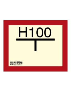 Acheter IMPLASER EX248N H100 PVC - Panneau hydrant 25x20 cm