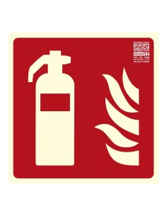 Kaufen IMPLASER EX201N-20M Feuerlöscher-Schild 42x42 cm. 20 m