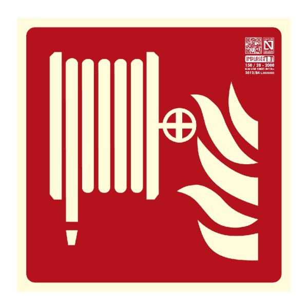 Comprar IMPLASER EX204N Señal boca de incendio 21x21cm