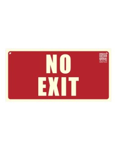 Comprar IMPLASER EX323N Señal NO EXIT 32x16cm