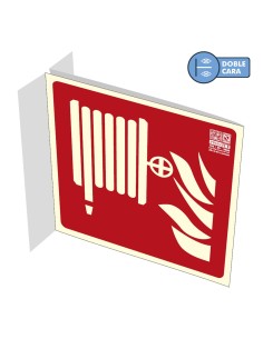 Kaufen IMPLASER EX204BN Schild „Feuerlöschhydrant“ auf Ausleger 21x21 cm
