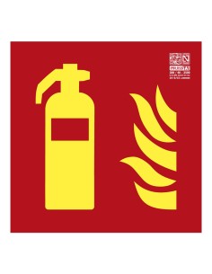 Kaufen IMPLASER EX201L Feuerlöscher-Schild Klasse A 21x21 cm