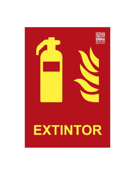 Comprar IMPLASER EX229L-A4 Señal extintor Clase A 29,7x21cm