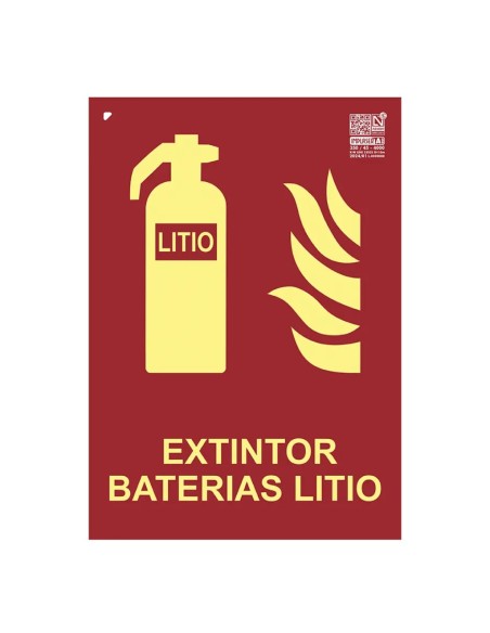 Acheter IMPLASER EX233L-A4 Panneau extincteur batteries au lithium Classe A 29,7x21 cm