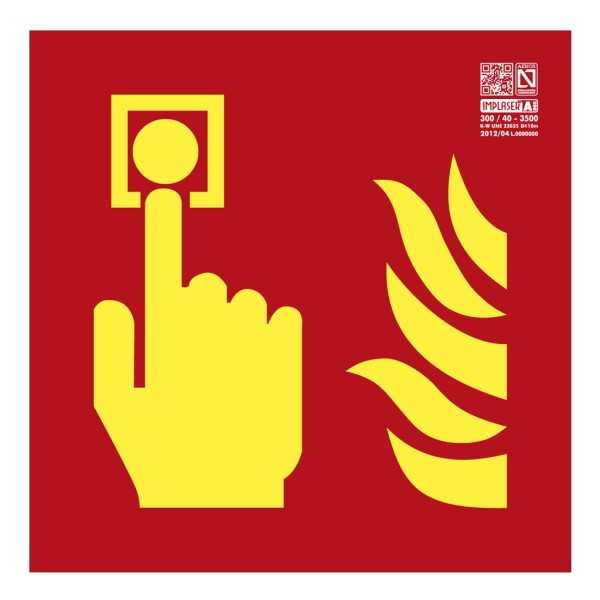 Acheter IMPLASER EX209L-20M Signalisation de bouton-poussoir d’alarme Classe A 42x42 cm. 20 m