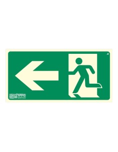 Kaufen IMPLASER EV356N Schild „Ausfahrt links“ 32×16 cm