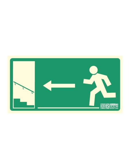 Acheter IMPLASER EV260N Signal de sortie montée d’escalier à gauche 32×16 cm