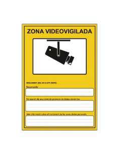 Acheter IMPLASER AD30-A4-CAT Plaque RGPD en PVC générique CAT format A4