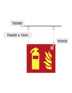 Acquista IMPLASER T0503 gancio da soffitto avvitato 1x3 cm