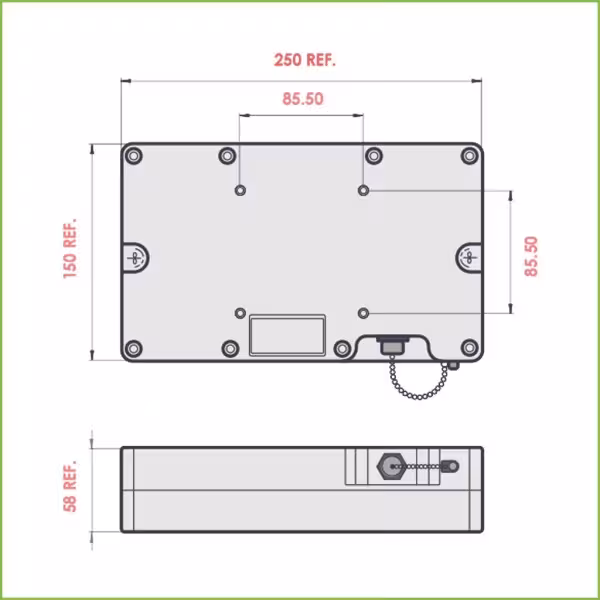 Comprar MAGOS SYSTEMS SR-250 MSA1452A - MAGOS SR250 Radar direccional H120º V30º 250m 5GHz IP67