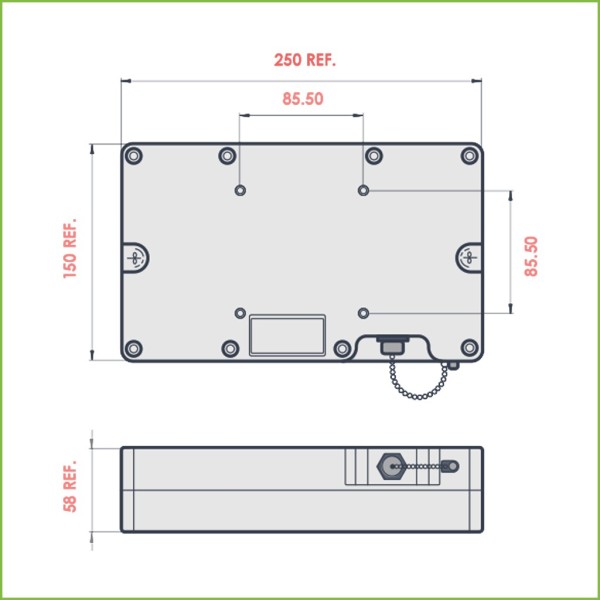 Acheter **MAGOS SYSTEMS SR-250 MSA1452A** – **Radar directionnel MAGOS SR250** H120° V30° 250 m 5 GHz IP67