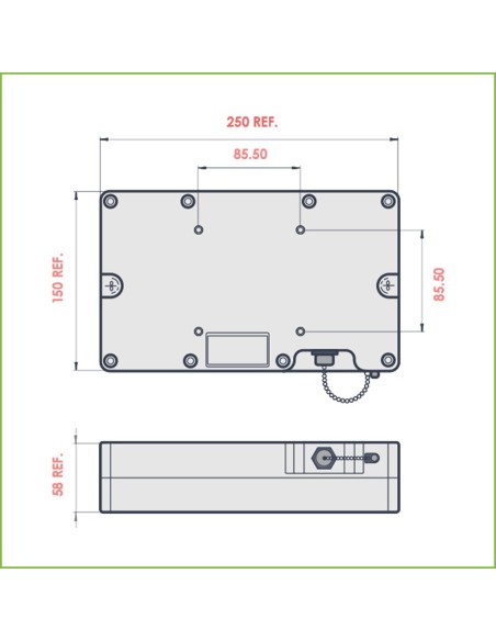 Comprar MAGOS SYSTEMS SR-500 MS700A - MAGOS SR500 Radar direccional H120º V30º 500m 5GHz IP67