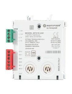 Acquista NOTIFIER M701E-240 Modulo di controllo indirizzabile 240 Vca per montaggio in superficie. Protocolli CLIP e OPAL