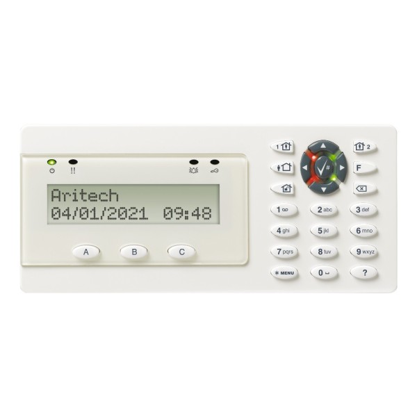 Acheter ARITECH ATS1135 Clavier LCD 2x16 caractères avec lecteur de cartes. Grade 3