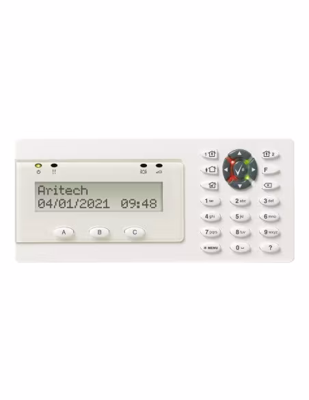Comprar ARITECH ATS1135 Teclado LCD de 2x16 caracteres con lector de tarjetas. Grado 3