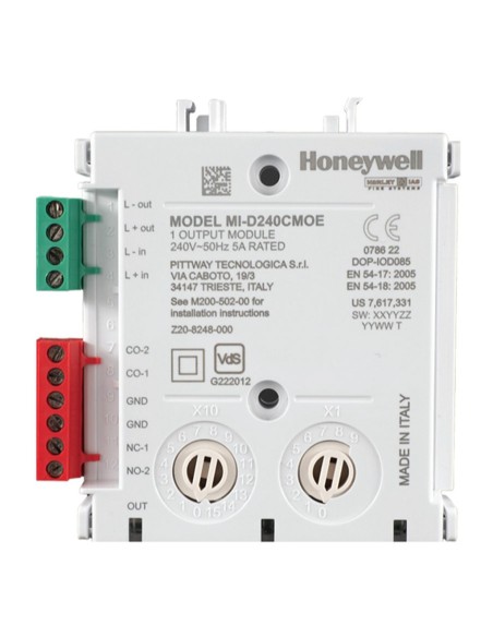 Acheter MORLEY MI-D240CMOE Module de commande adressable 240 Vca pour montage en surface
