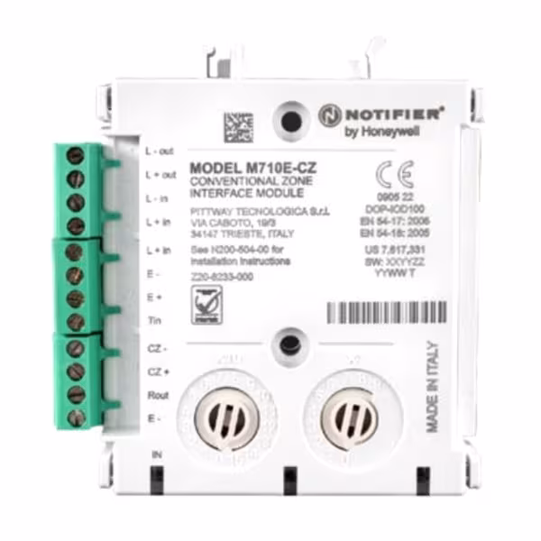 Comprar NOTIFIER M710E-CZ Módulo monitor con 1 circuito de entrada supervisada para detectores convencionales
