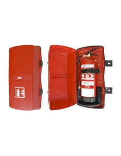 Kaufen SIEX M006777 Schrank Modell P-6, Farbe Rot, für 6-kg-Feuerlöscher