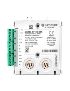 Acheter NOTIFIER M710E-CZR Module de surveillance adressable avec 1 circuit d’entrée supervisé avec résistance
