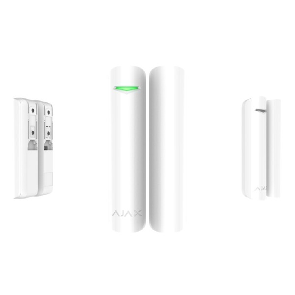 Kaufen AJAX DOORPROTECT-PLUS-WH Ajax DoorProtect Plus Jeweller. Kabelloser Magnetkontakt, Erschütterungs- und Neigungssensor. Fa
