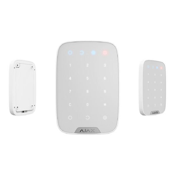 Acquista AJAX KEYPAD-WH Ajax KeyPad Jeweller. Tastiera touch wireless. Colore bianco