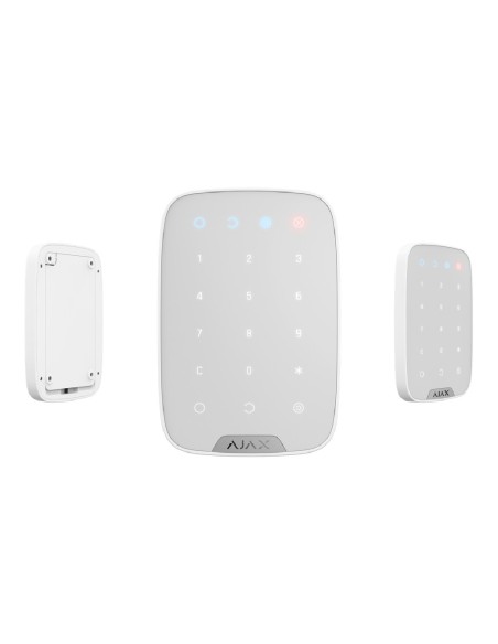 Comprar AJAX KEYPAD-WH Ajax KeyPad Jeweller. Teclado táctil inalámbrico. Color blanco