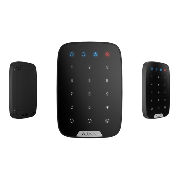 Comprar AJAX KEYPAD-BL Ajax KeyPad Jeweller. Teclado táctil inalámbrico. Color negro