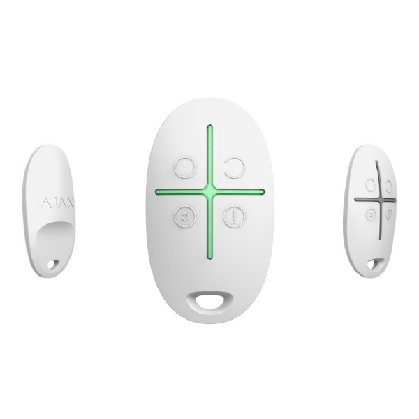 Acheter AJAX SPACECONTROL-4B-WH Ajax SpaceControl Jeweller. Télécommande sans fil à 4 boutons. Couleur blanche