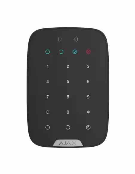 Comprar AJAX KEYPAD-PLUS-BL Ajax KeyPad Plus Jeweller. Teclado táctil con lector inalámbrico. Color negro