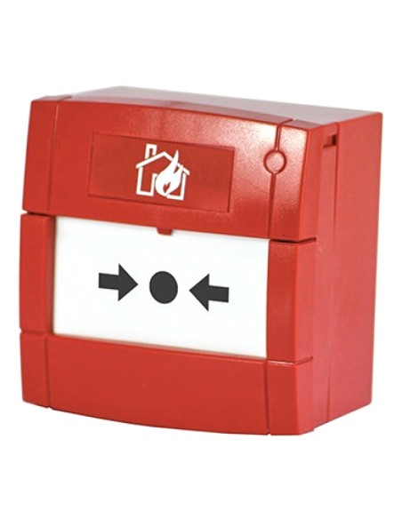 Acquistare NOTIFIER M3A-R000SG-STCK-01 Pulsante di allarme convenzionale. Contatto NA o NC. Colore rosso