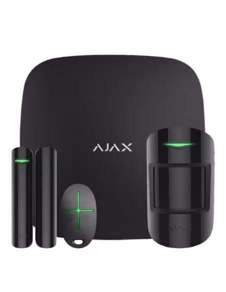 Kaufen AJAX STARTERKIT-BL Ajax StarterKit Schwarz. Hub + MotionProtect + DoorProtect + SpaceControl