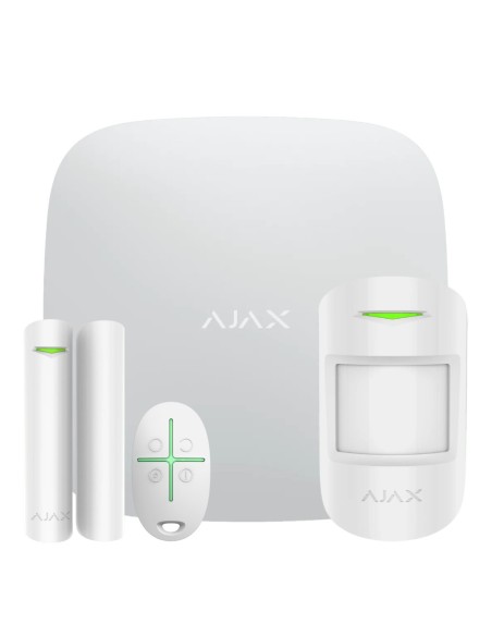 Kaufen Sie AJAX STARTERKIT-WH Ajax StarterKit Weiß. Hub + MotionProtect + DoorProtect + SpaceControl