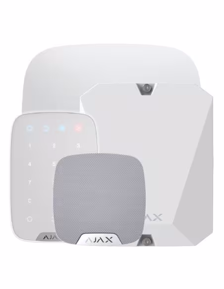 Comprar AJAX HUBKIT-RENOVE-WH2 Ajax HubKit Renove blanco. Hub + Multitransmiter + KeyPad + HomeSiren