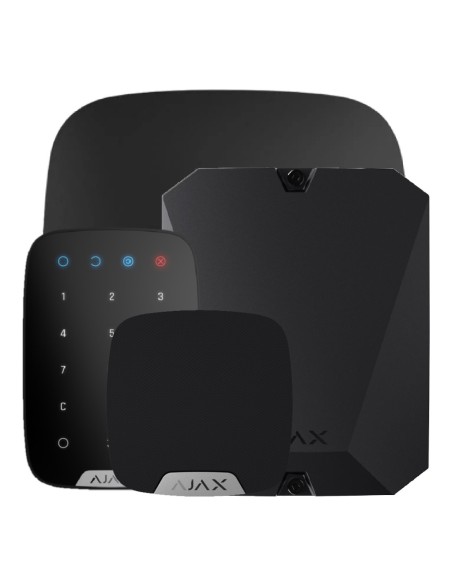 Acheter AJAX HUBKIT-RENOVE-BL2 Ajax HubKit Renove noir. Hub + Multitransmiter + KeyPad + HomeSiren
