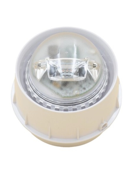 Acquistare MORLEY WSF-WR-RF Sirena con flash rosso via radio in rete Mesh di Agile. Include 4 pile CR123A. Colore bianco