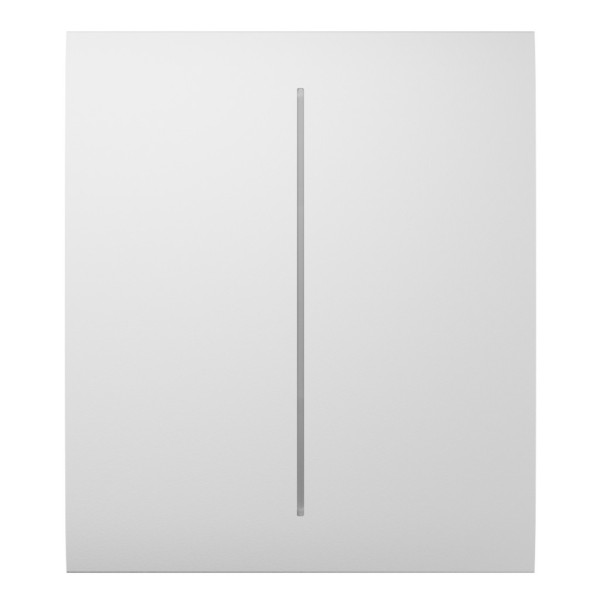 Acquista AJAX LIGHTSWITCH-CENTER-2G-WH Ajax LightSwitch CenterButton a 2 moduli. Pulsante centrale doppio. Colore bianco